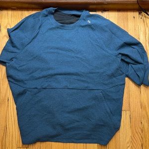 Blue lululemon crew sweatshirt